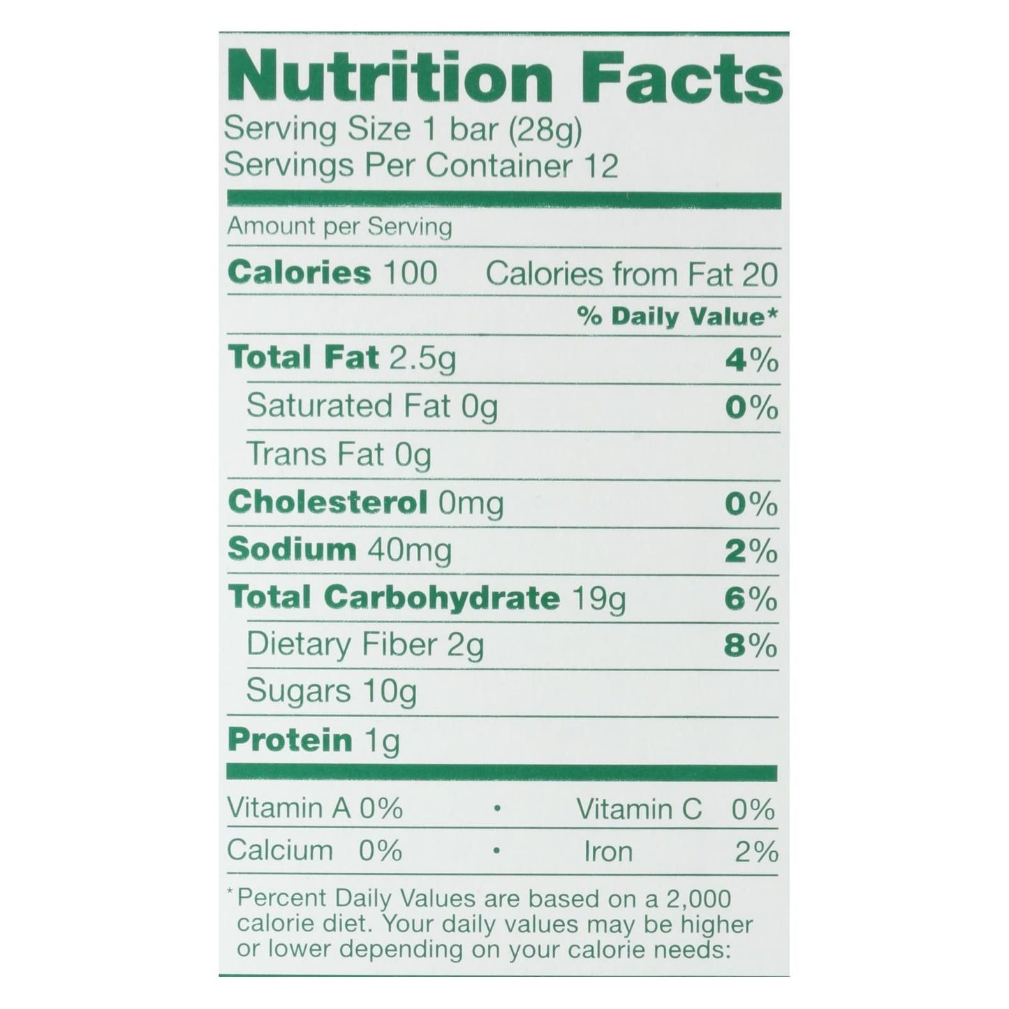Nature's Bakery Stone Ground Whole Wheat Fig Bar - Apple Cinnamon - Case Of 6 - 2 Oz. image 1