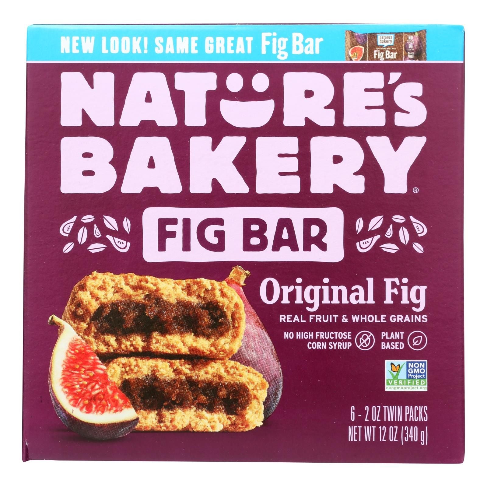 Nature's Bakery Stone Ground Whole Wheat Fig Bar - Original - Case Of 6 - 2 Oz. image 1