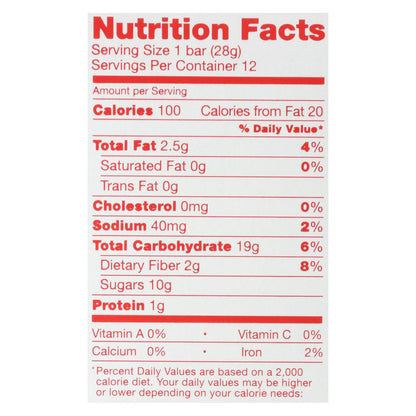 Nature's Bakery Stone Ground Whole Wheat Fig Bar - Strawberry - Case Of 6 - 2 Oz. image 3