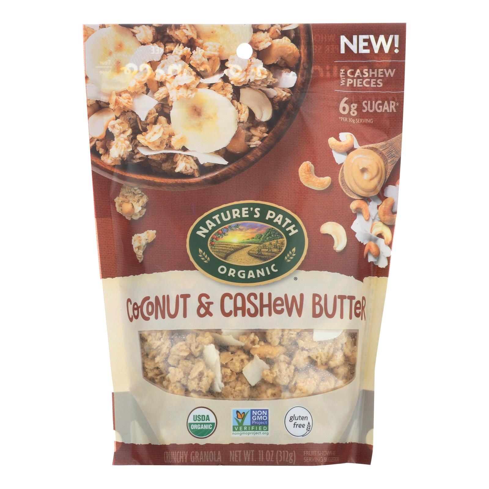 Nature's Path Granola - Organic - Coconut Cashew Butter - Case Of 8 - 11 Oz image 1