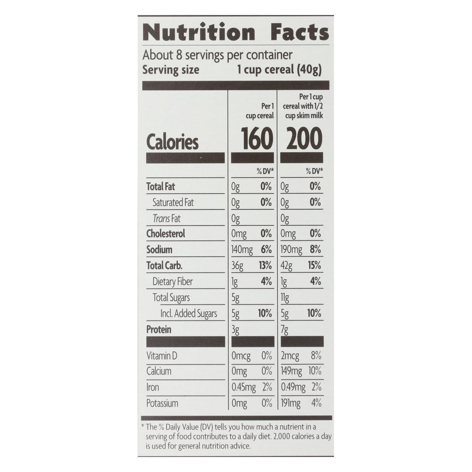 Nature's Path Organic Corn Flakes Cereal - Honey?d - Case Of 12 - 10.6 Oz. image 3