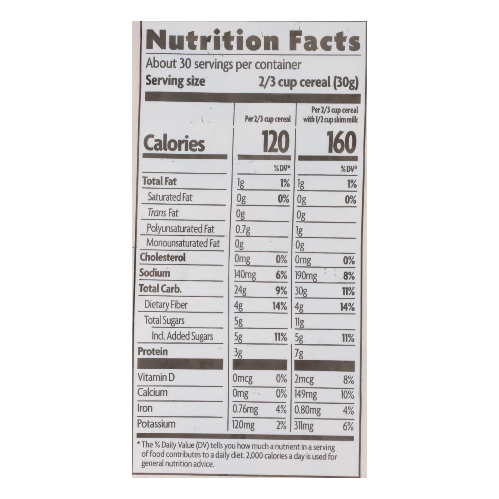 Nature's Path Organic Flax Plus Cereal - Cinnamon - Case Of 6 - 32 Oz. image 2