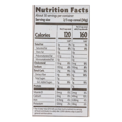 Nature's Path Organic Flax Plus Cereal - Cinnamon - Case Of 6 - 32 Oz. image 2