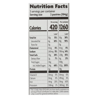 Nature's Path Organic Frosted Toaster Pastries - Wildberry Acai - Case Of 12 - 11 Oz. image 4