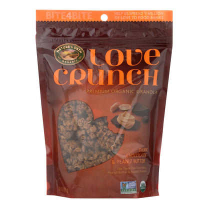 Nature's Path Organic Love Crunch Granola - Dark Chocolate And Peanut Butter - Case Of 6 - 11.5 Oz. image 2