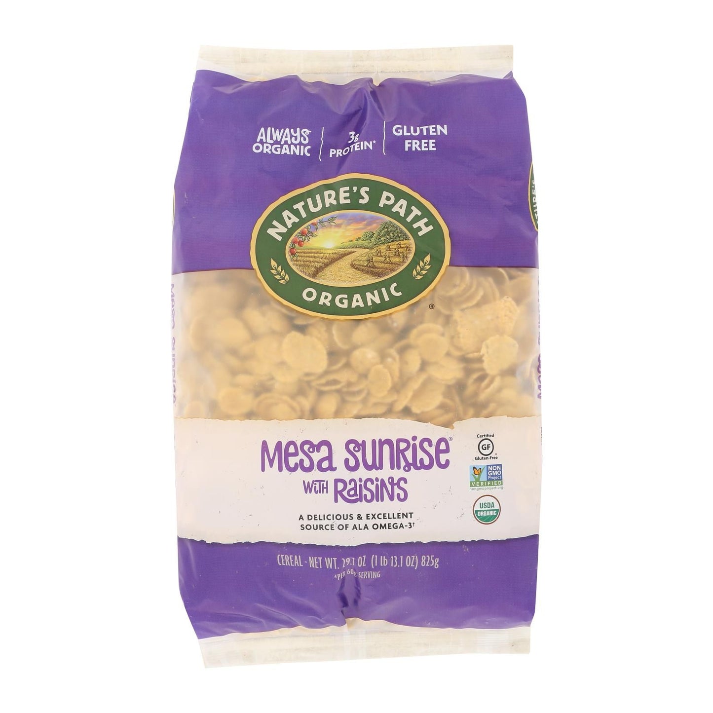 Nature's Path Organic Mesa Sunrise Flakes With Raisins - Case Of 6 - 29.1 Oz. image 1