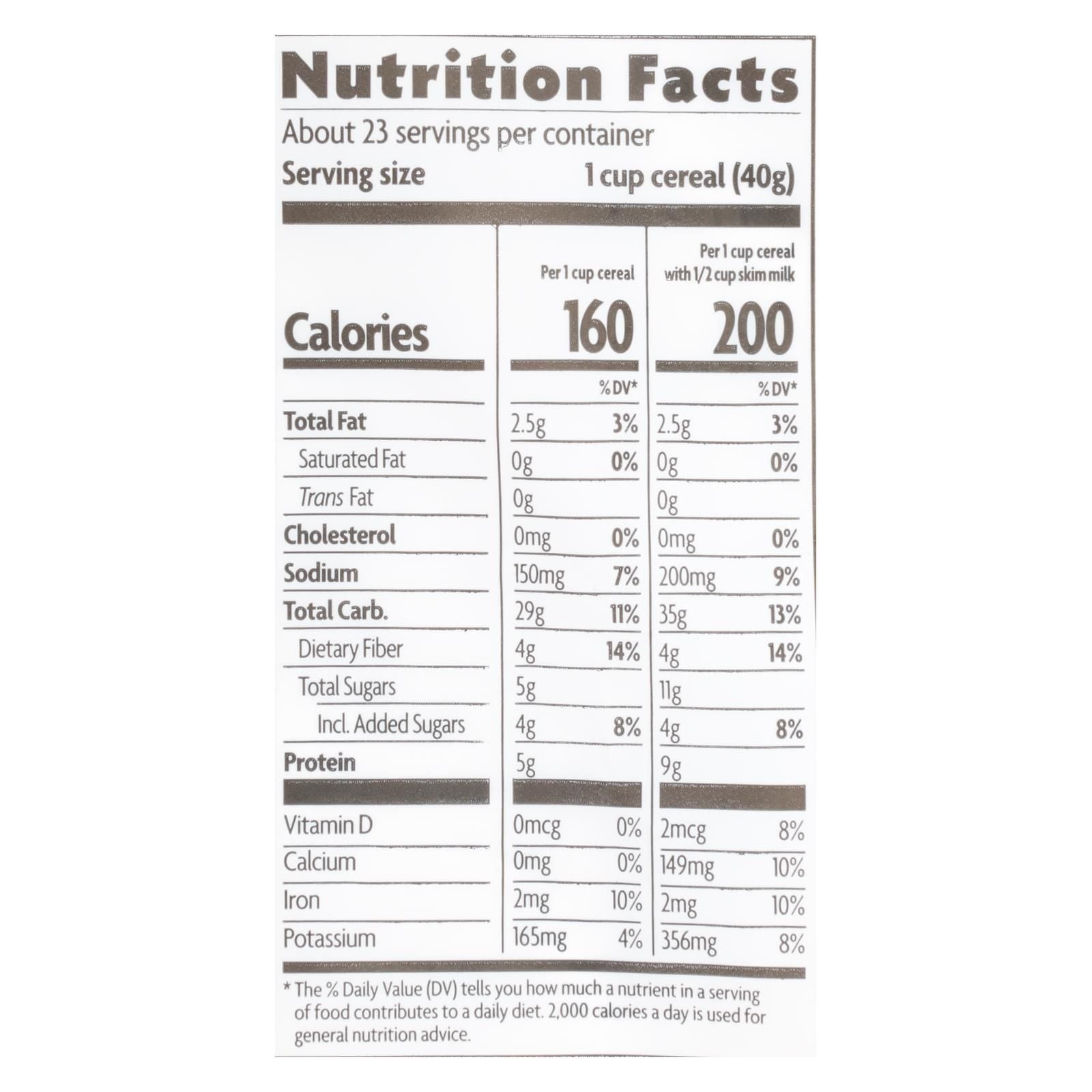 Nature's Path Organic Millet Rice Oat-bran Flakes Cereal - Case Of 6 - 32 Oz. image 3