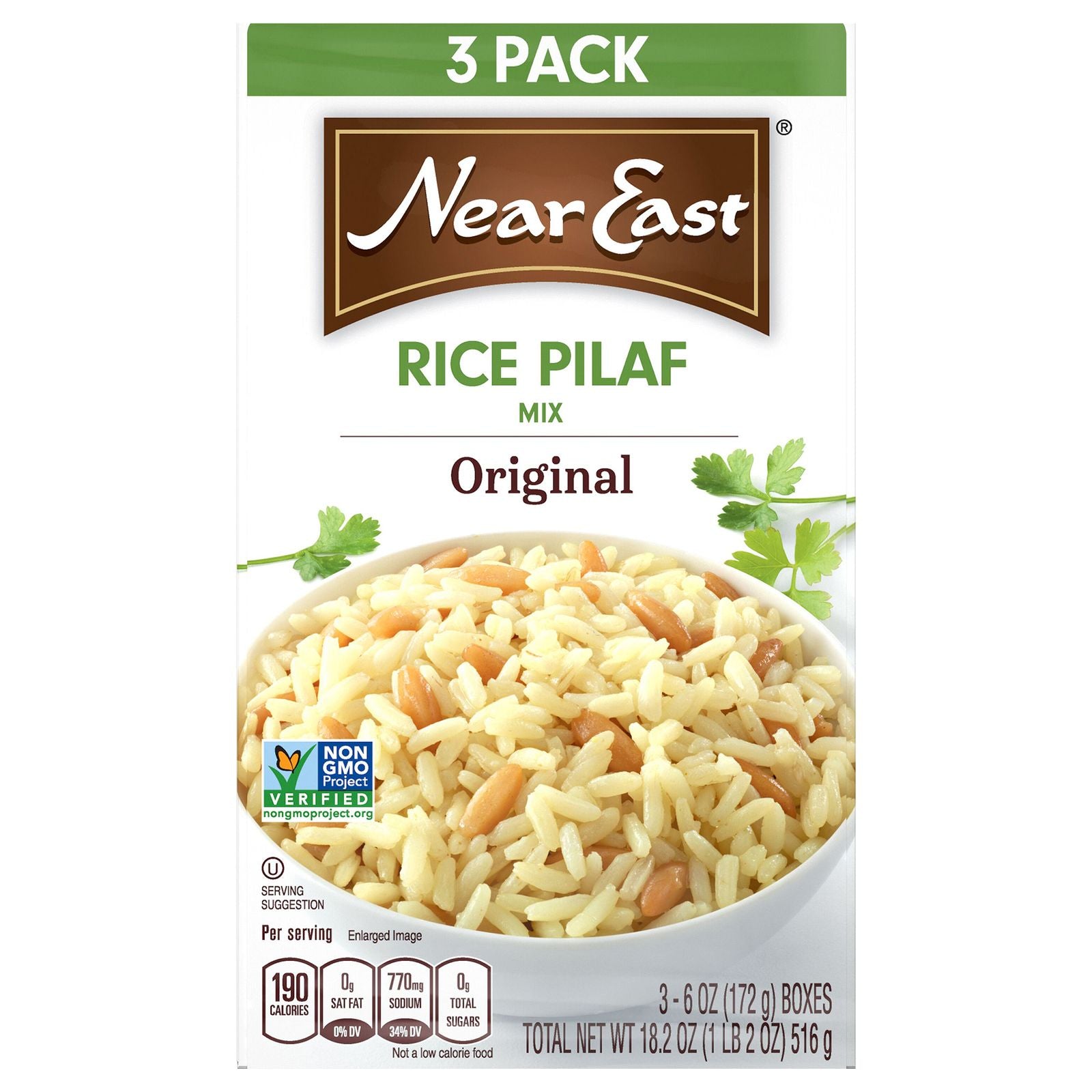 Near East - Rice Pilaf Mix Original 3 Pack - Case Of 4-3/6.09 Z image 1