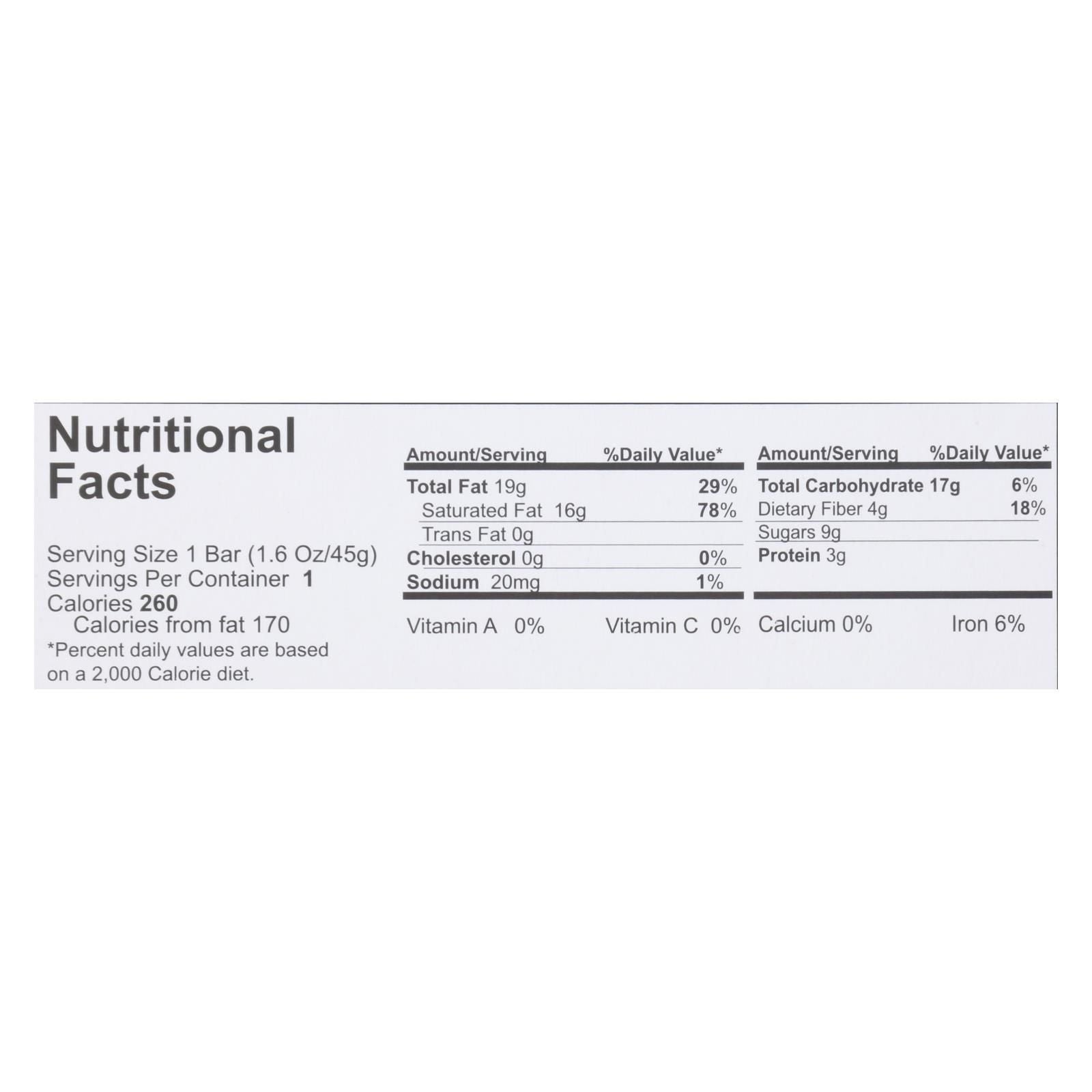 Nelly's Organics Coconut Candy Bar - Case Of 9 - 1.6 Oz image 2