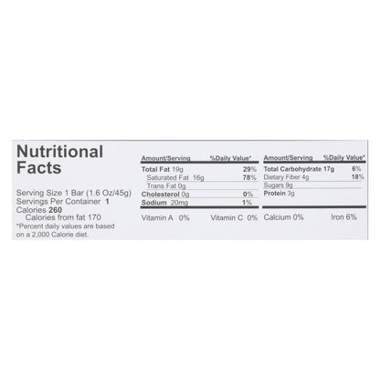 Nelly's Organics Coconut Candy Bar - Case Of 9 - 1.6 Oz image 2
