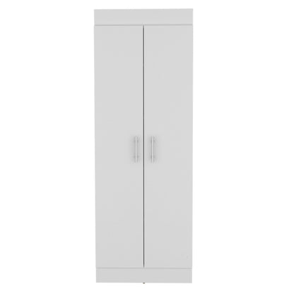 Nepal Pantry Cabinet, Space-Efficient 2-Door Design with Multiple Shelves image 2