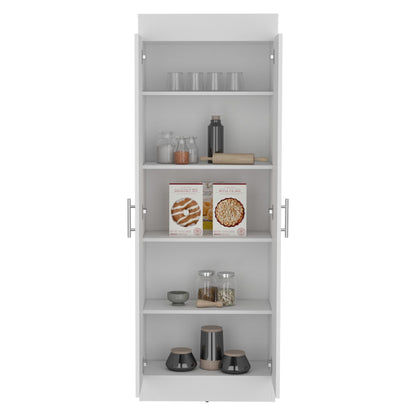 Nepal Pantry Cabinet, Space-Efficient 2-Door Design with Multiple Shelves image 5