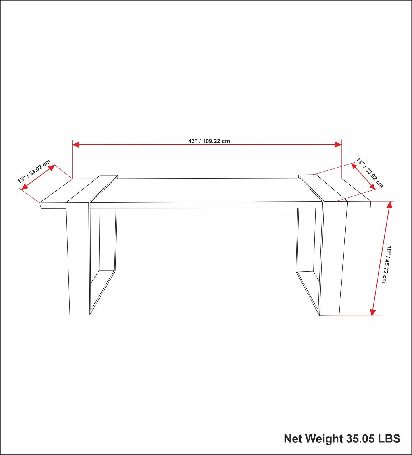 Nessa - Bench - Natural image 9