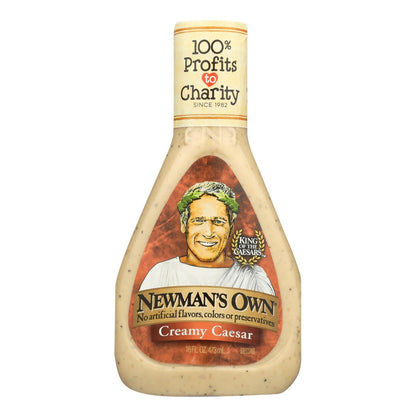 Newman's Own Caesar Dressing - Creamy - Case Of 6 - 16 Fl Oz. image 1
