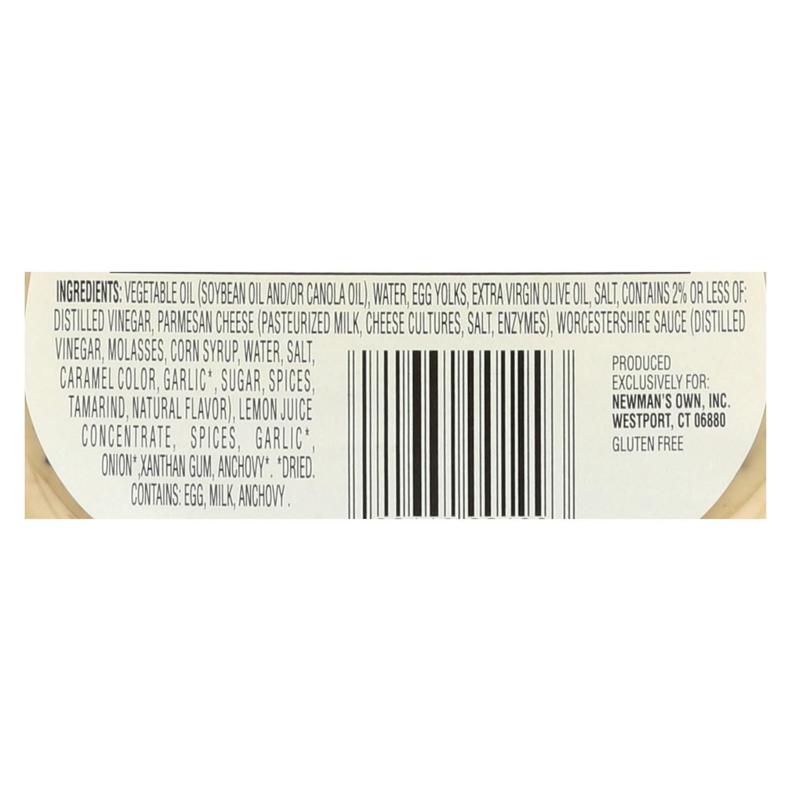 Newman's Own Caesar Dressing - Creamy - Case Of 6 - 16 Fl Oz. image 3