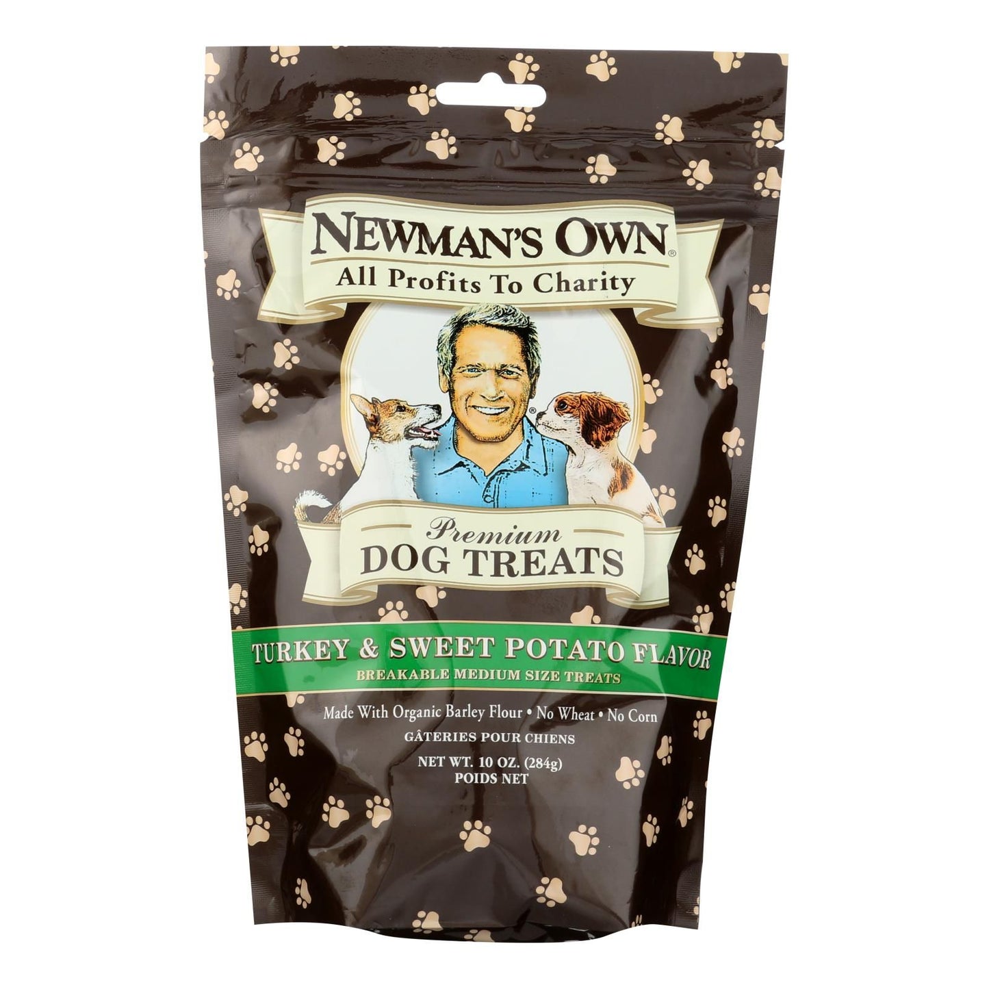 Newman's Own Organics Turkey And Sweet Potato Treats - Organic - Case Of 6 - 10 Oz. image 1