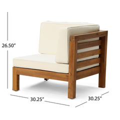 OANA  3-Piece LOVE SEAT SET WITH COFFEE TABLE, BEIGE