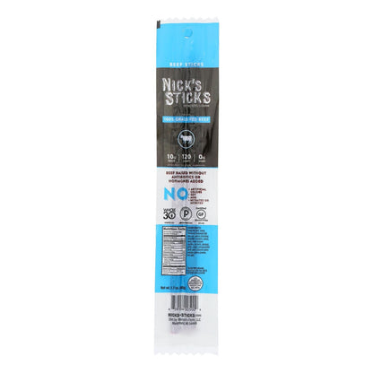 Nick's Sticks Snack Sticks - Beef - Case Of 25 - 1.7 Oz. image 1