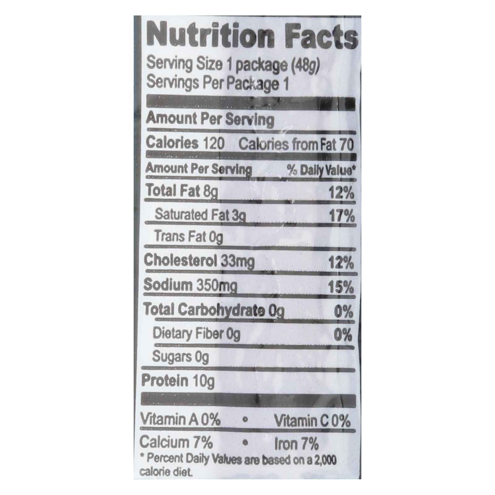 Nick's Sticks Snack Sticks - Beef - Case Of 25 - 1.7 Oz. image 2