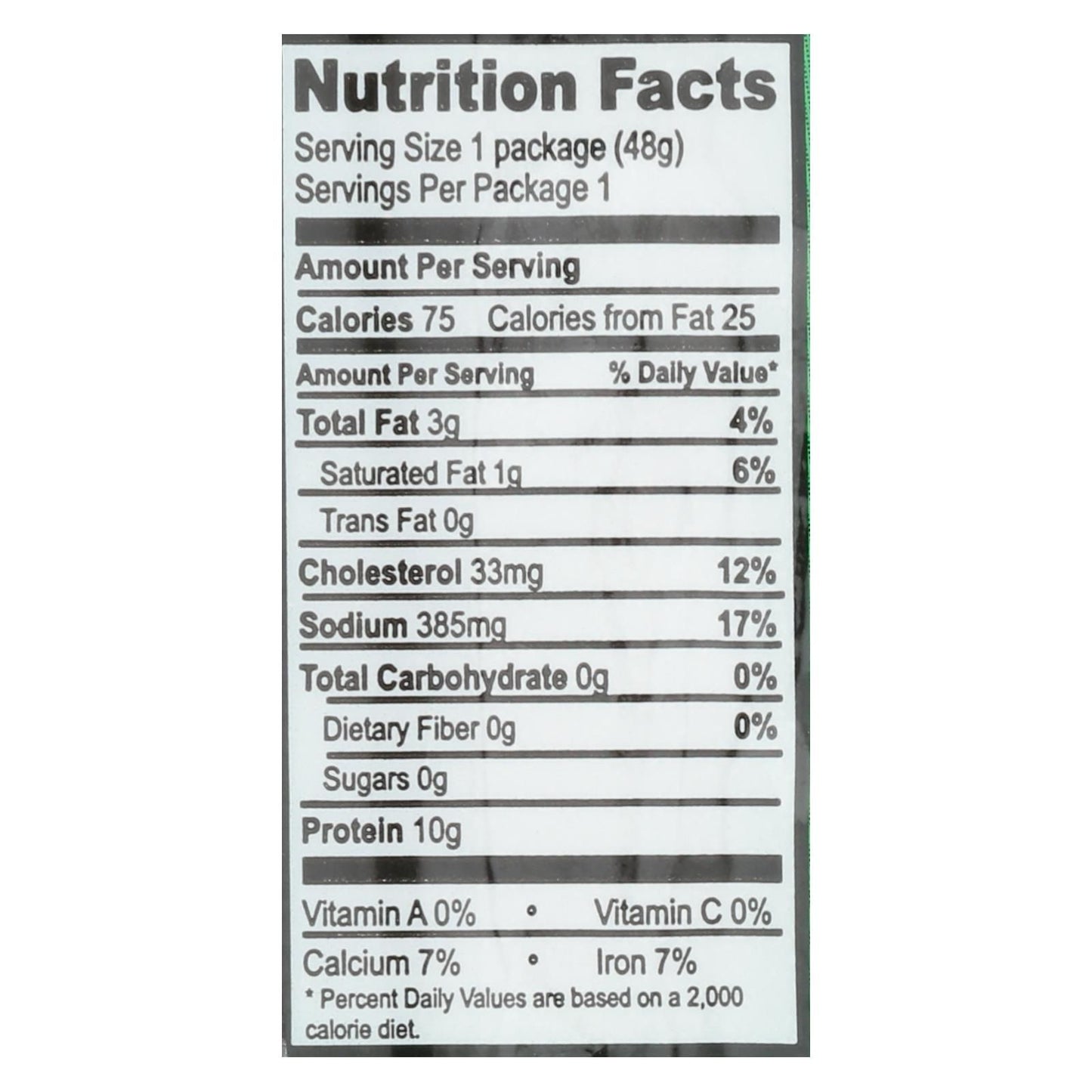 Nick's Sticks Snack Sticks - Turkey - Case Of 25 - 1.7 Oz. image 2
