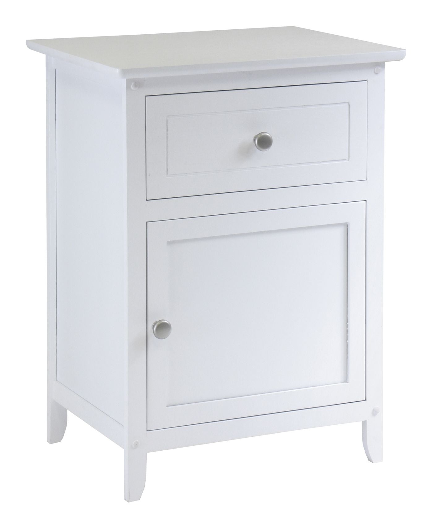 Night Stand Accent Table with Drawer image 1