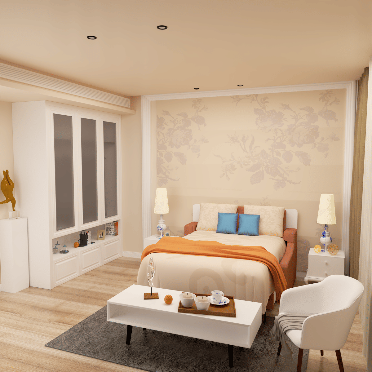 No Need Fix to The Wall Morden Deisgn Vertical Murphy Bed with Sofa for Bedroom or Guestroom White Wall Bed Space Saving image 7