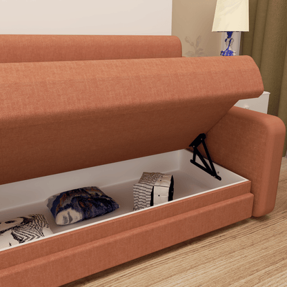 No Need Fix to The Wall Morden Deisgn Vertical Murphy Bed with Sofa for Bedroom or Guestroom White Wall Bed Space Saving image 9