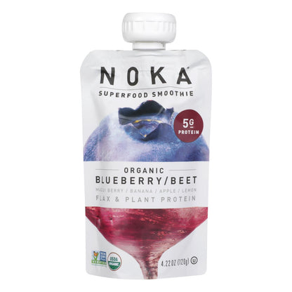 Noka Superfood Blueberry Beet Blend - Case Of 6 - 4.22 Oz image 1
