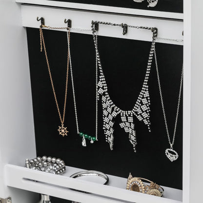 Jewelry cabinet packaging and instructions