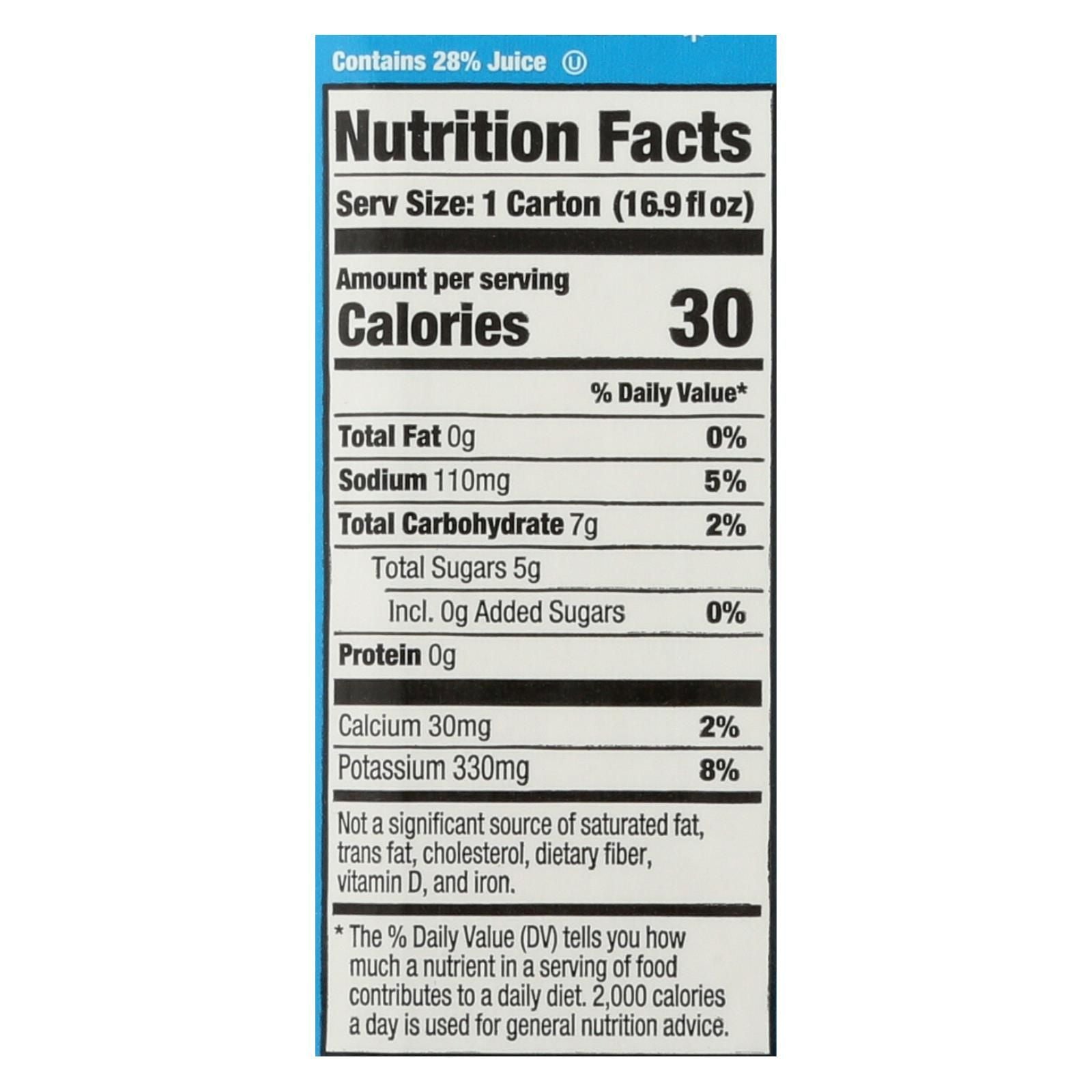 Nooma Electrolite Drink - Organic - Blueberry Peach - Case Of 12 - 16.9 Fl Oz image 2