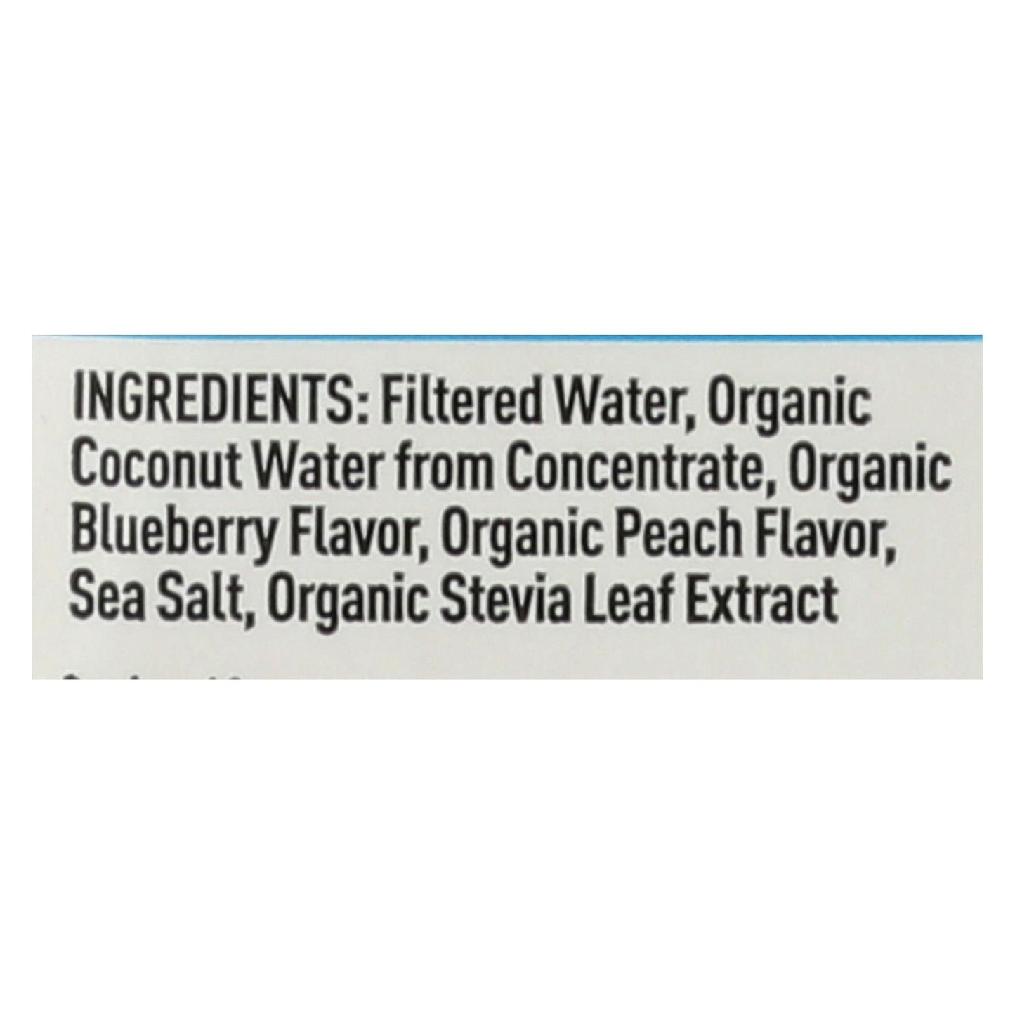 Nooma Electrolite Drink - Organic - Blueberry Peach - Case Of 12 - 16.9 Fl Oz image 3