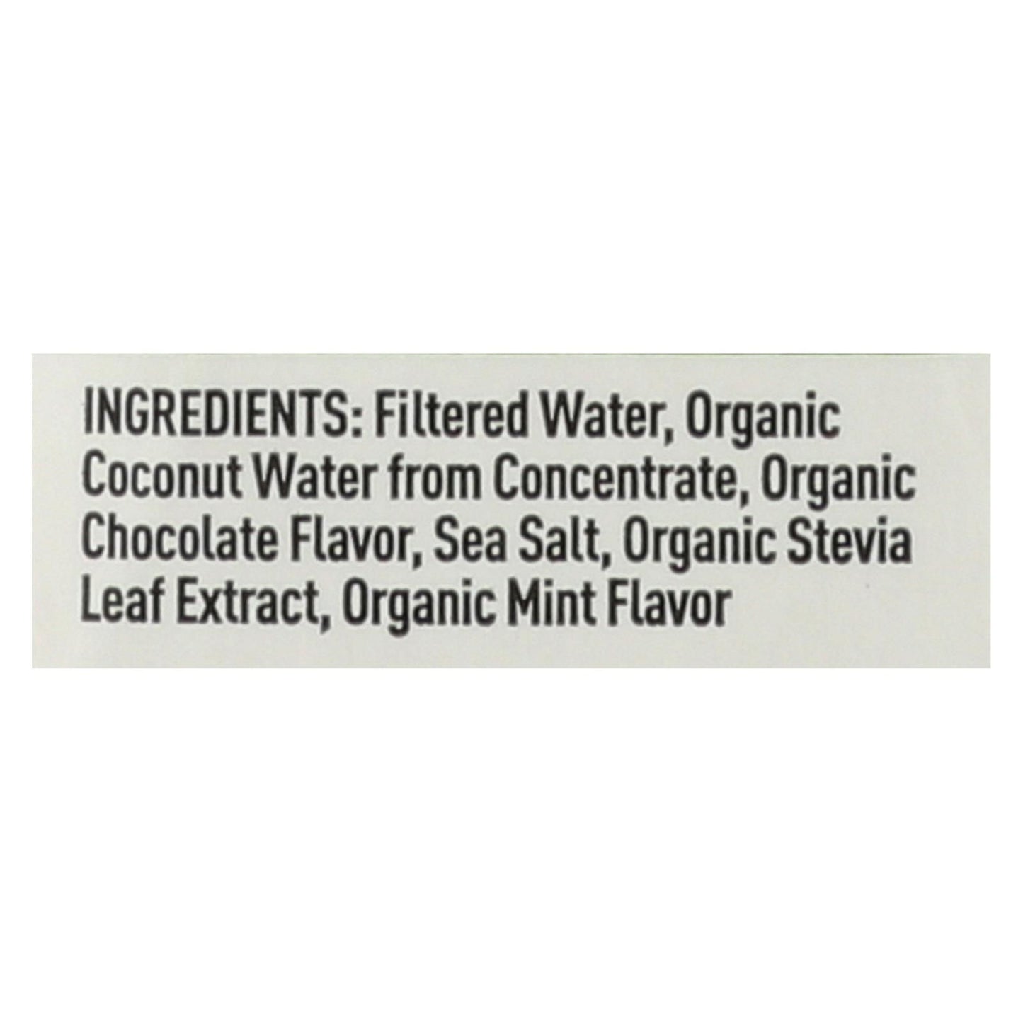 Nooma Electrolite Drink - Organic - Chocolate Mint - Case Of 12 - 16.9 Fl Oz image 3