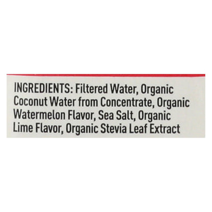Nooma Electrolite Drink - Organic - Watermelon Lime - Case Of 12 - 16.9 Fl Oz image 2