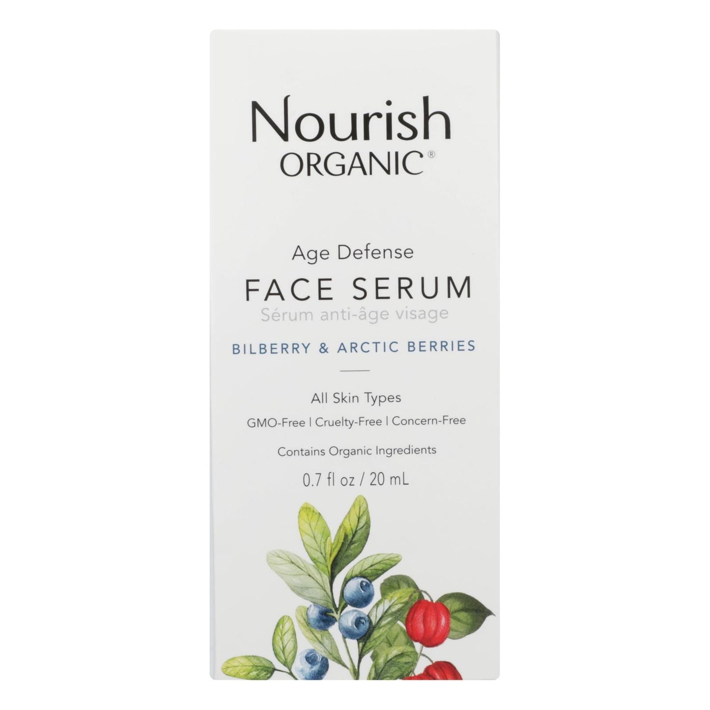 Nourish - Face Serum Age Defense - 1 Each - 0.7 Fz image 2