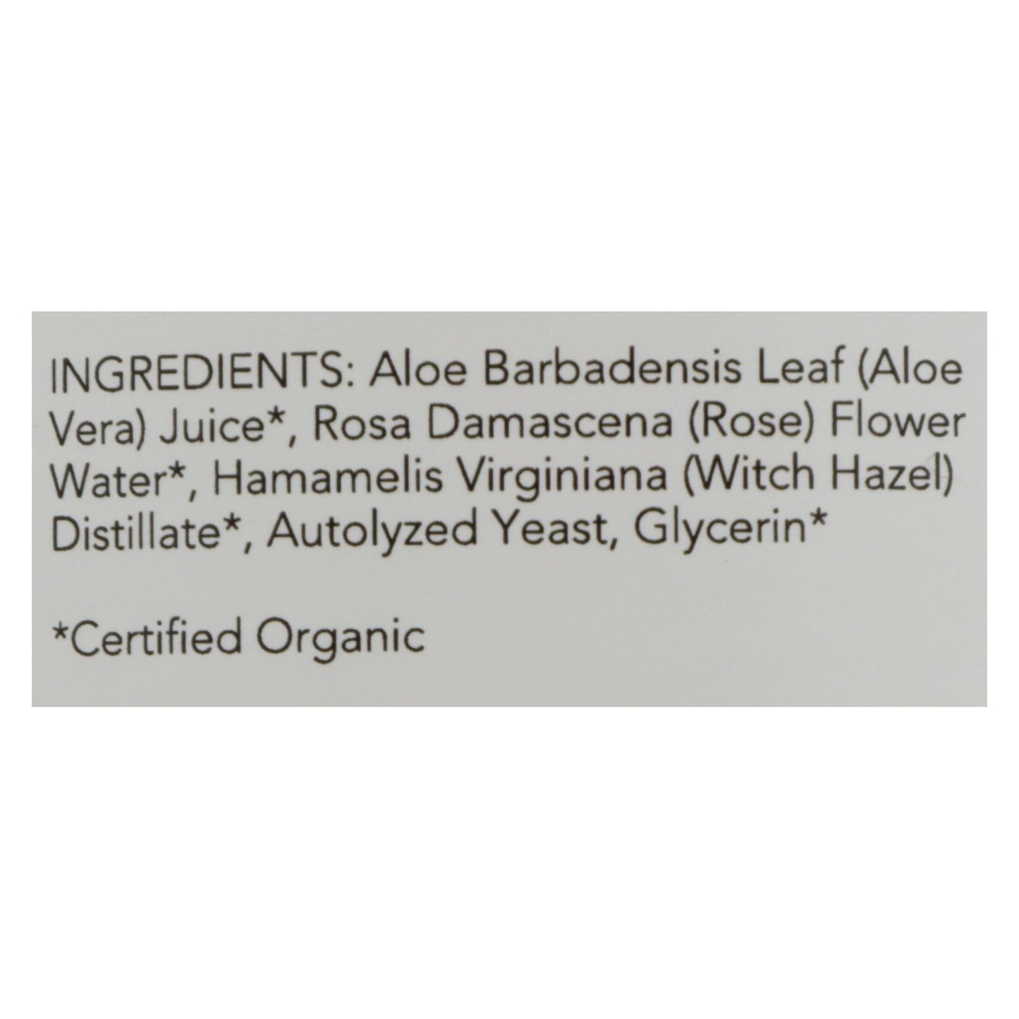 Nourish Organic Face Toner - Refreshing And Balancing - Rosewater And Witch Hazel - 3 Oz image 2