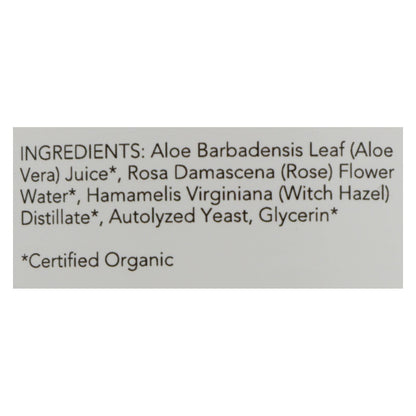 Nourish Organic Face Toner - Refreshing And Balancing - Rosewater And Witch Hazel - 3 Oz image 2