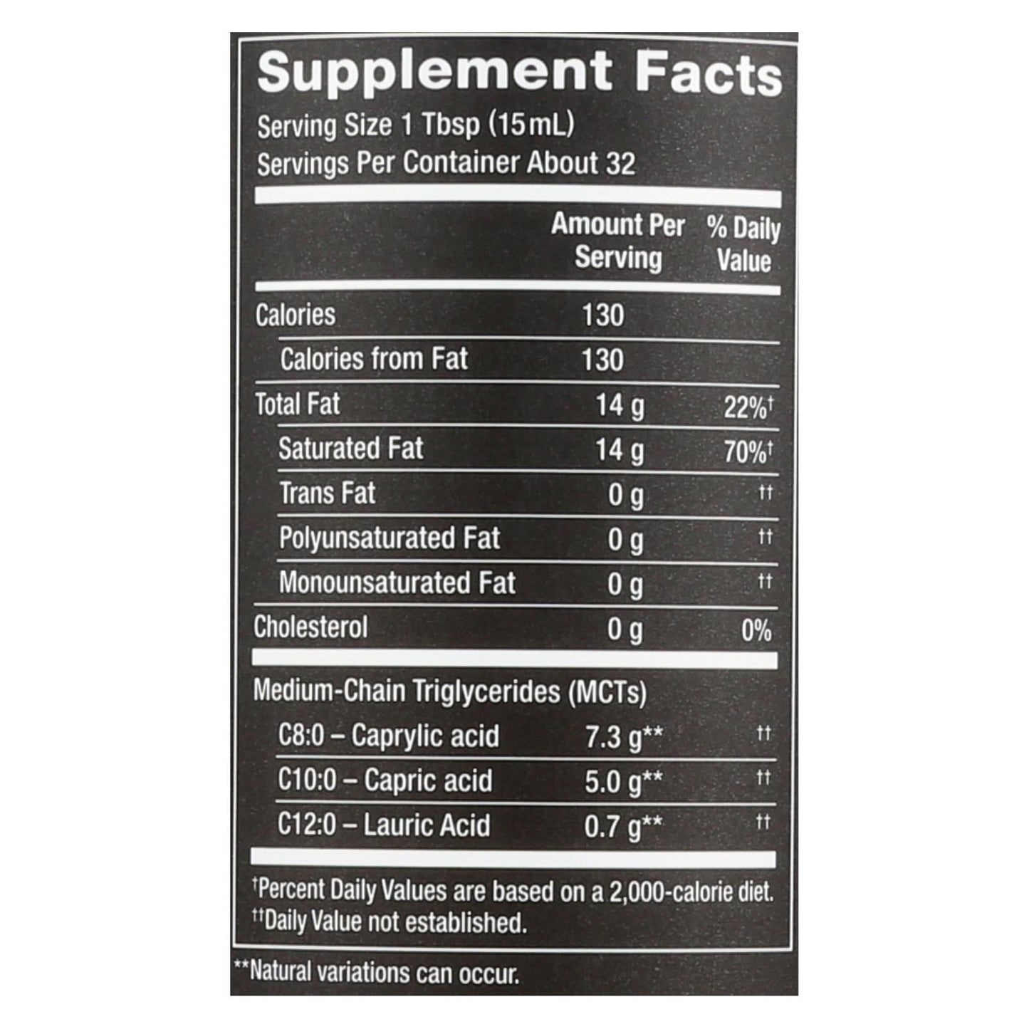 Nutiva 100% Organic Mct Oil - From Coconut - Unflavored - 16 Fl Oz image 2
