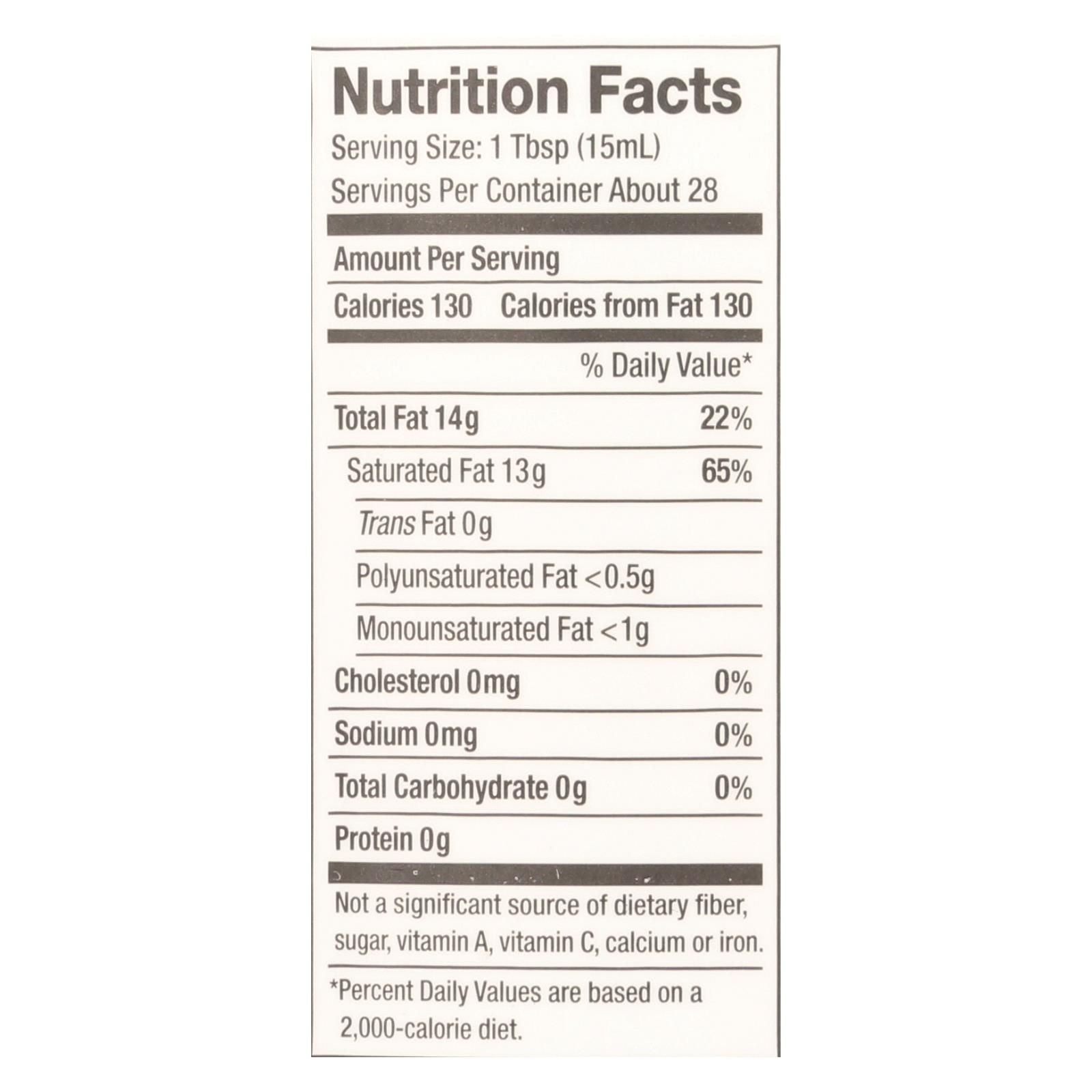 Nutiva Coconut Oil - Organic - Superfood - Virgin - Unrefined - 14 Oz - Case Of 6 image 4