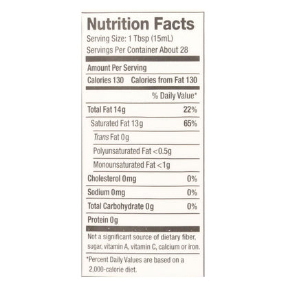 Nutiva Coconut Oil - Organic - Superfood - Virgin - Unrefined - 14 Oz - Case Of 6 image 4