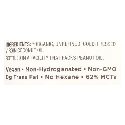 Nutiva Coconut Oil - Organic - Superfood - Virgin - Unrefined - 14 Oz - Case Of 6 image 3