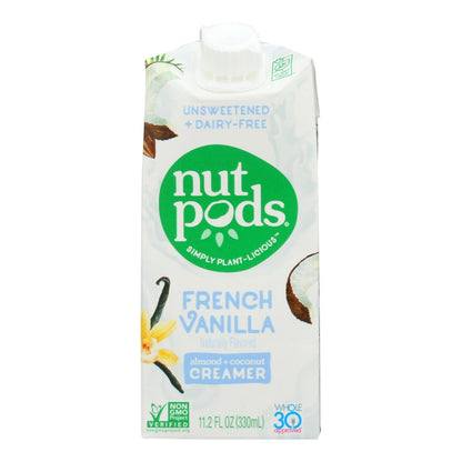 Nutpods - Non-dairy Creamer French Vanilla Unsweetened - Case Of 12 - 11.2 Fl Oz. image 1