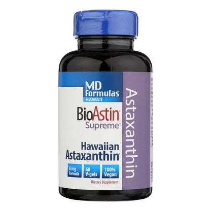 Nutrex Hawaii Bioastin Supreme - 6 Mg - 60 Vegetarian Softgels image 2