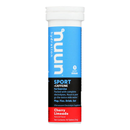 Nuun Hydration Drink Tab - Energy - Cherry Limeade - 10 Tablets - Case Of 8 image 1