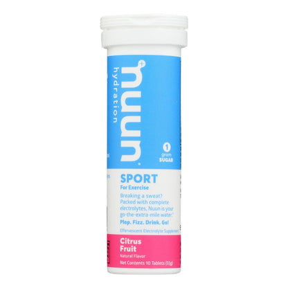 Nuun Hydration Nuun Active - Citrus Fruit - Case Of 8 - 10 Tablets image 2