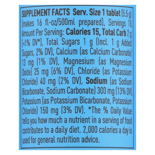 Nuun Active Tri-Berry electrolyte drink tablets case of 8 tubes front view