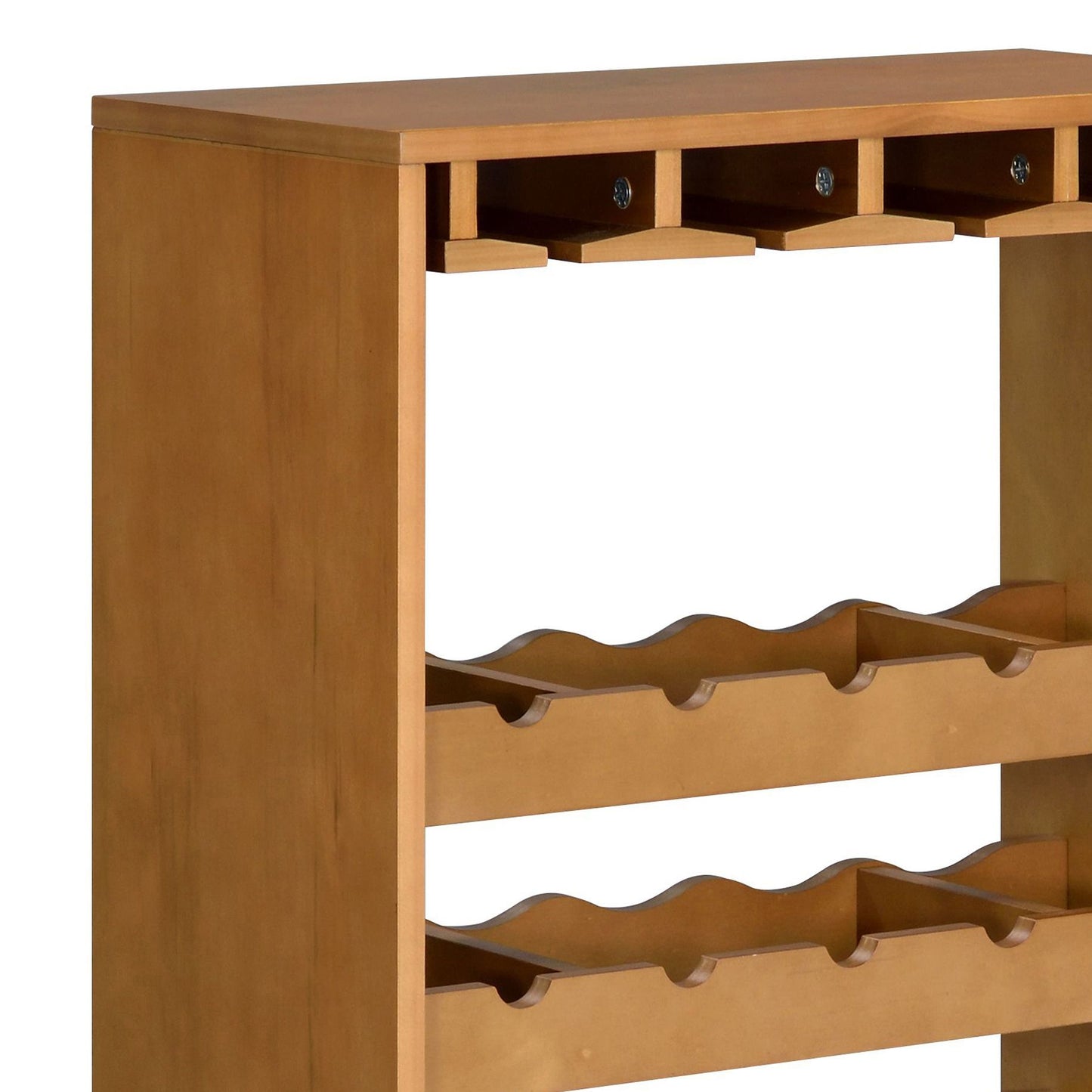 Oak 7-tier Wine Rack image 4