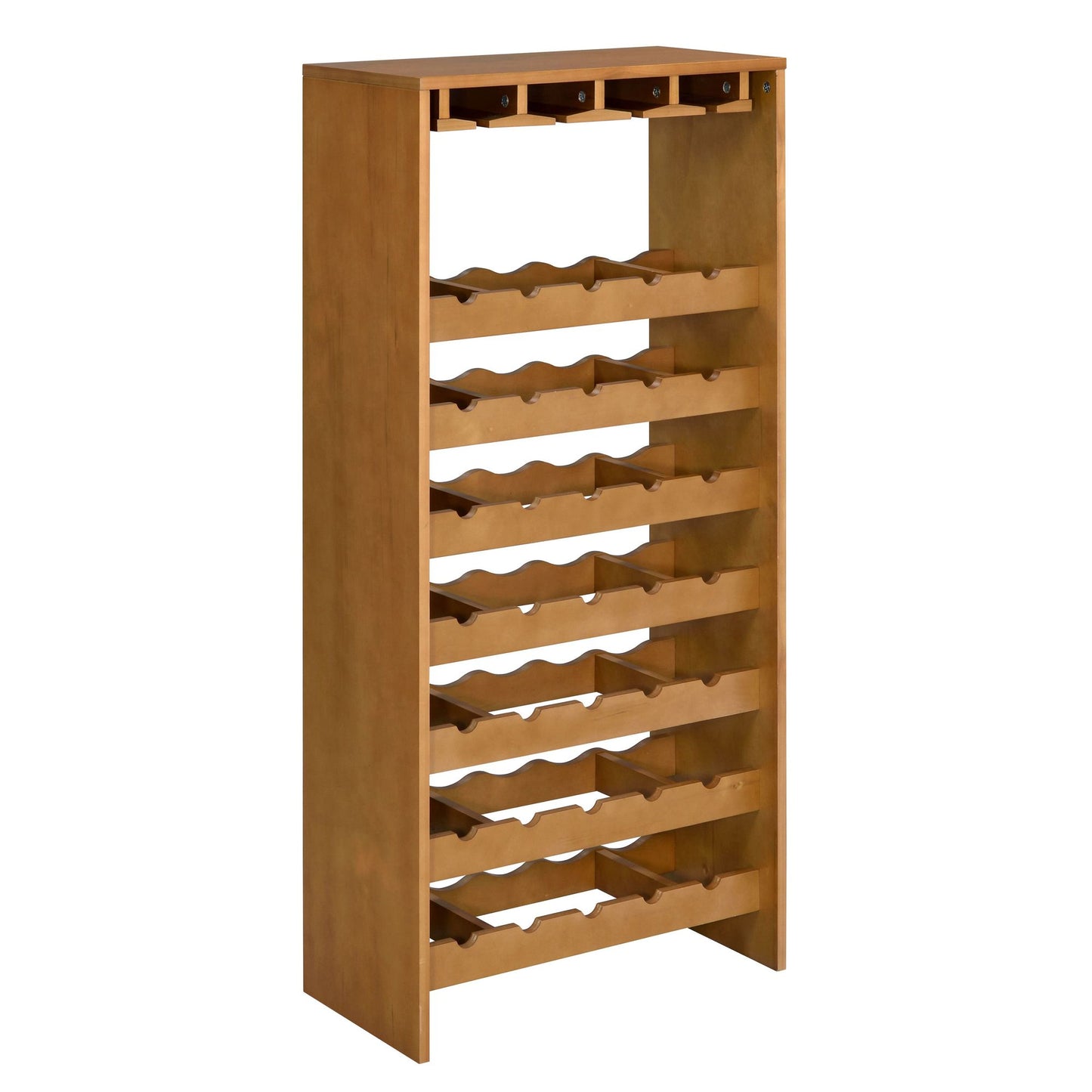 Oak 7-tier Wine Rack image 2