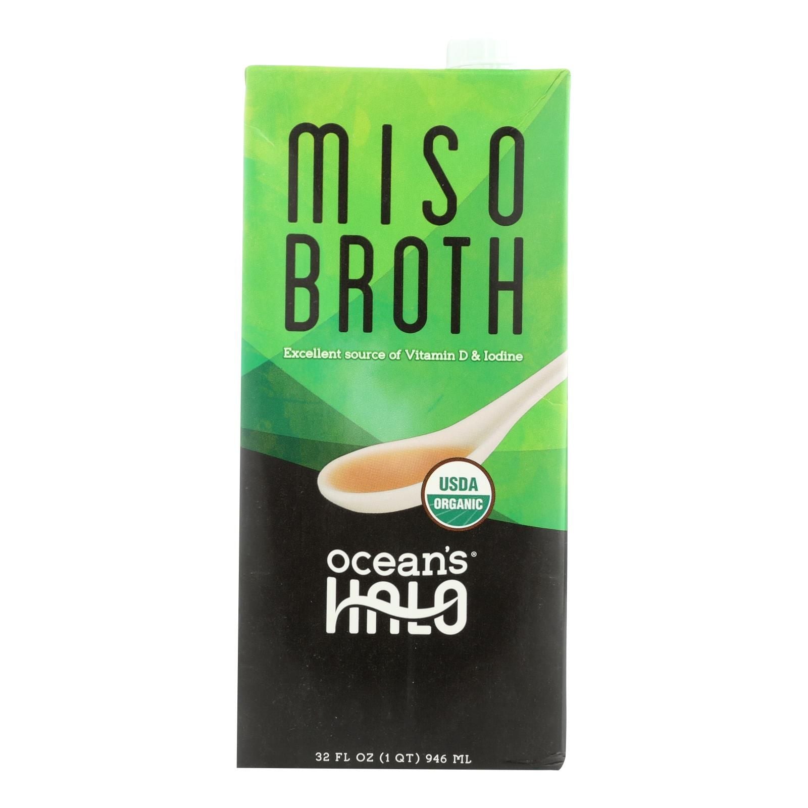Ocean's Halo Broth Miso - Case Of 6 - 32 Fz image 1