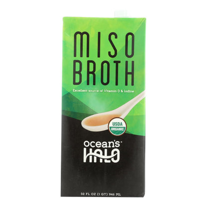 Ocean's Halo Broth Miso - Case Of 6 - 32 Fz image 1