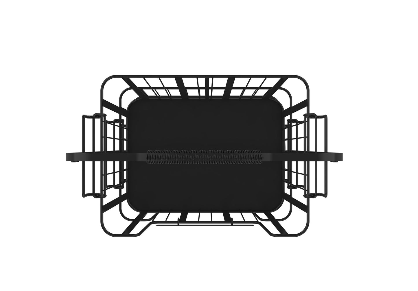 Oceanstar 3-Tier Metal Wire Storage Basket Stand with Removable Baskets – Black image 5